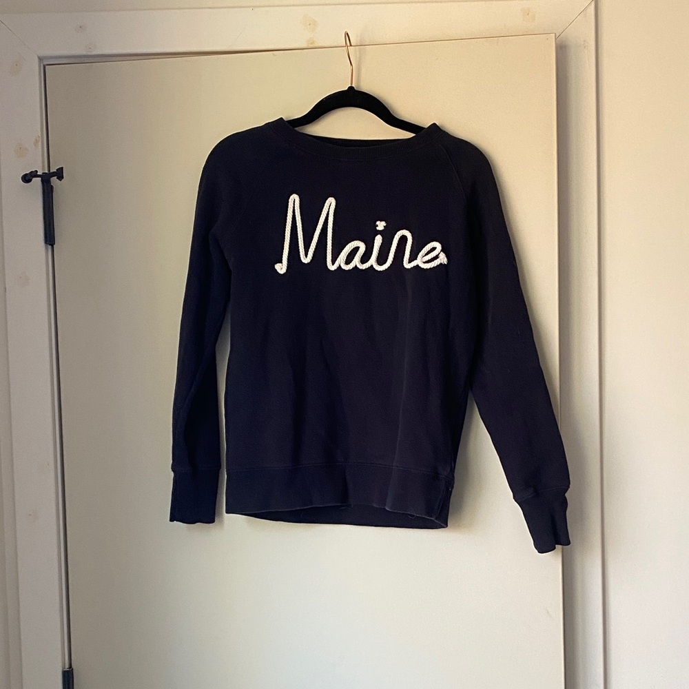 Maine Navy blue Sweater